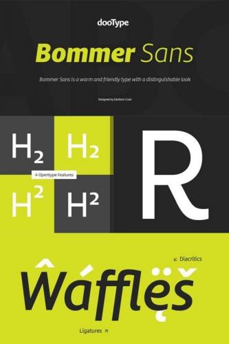  Bommer Sans Font Family