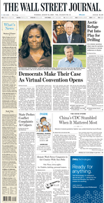  The Wall Street Journal - August 18, 2020