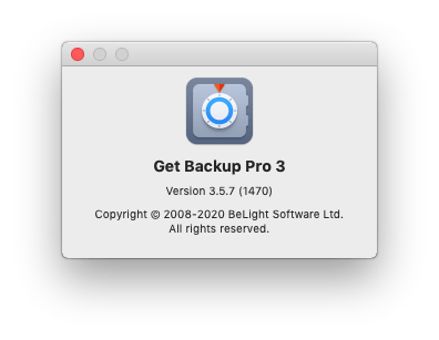 Get Backup Pro 3.5.7 macOS