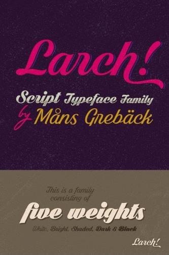 White Larch Font