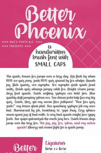 Better Phoenix Display Fonts