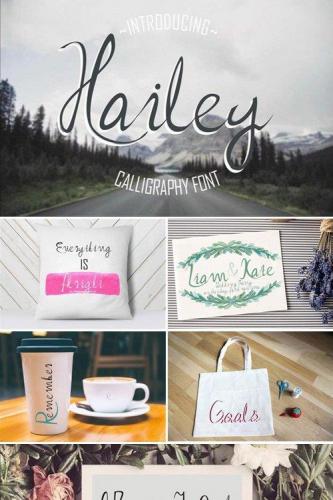 Hailey Script Font