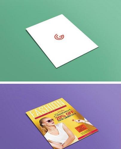PSD Mock-Up – Flat A4 Flyer 2016