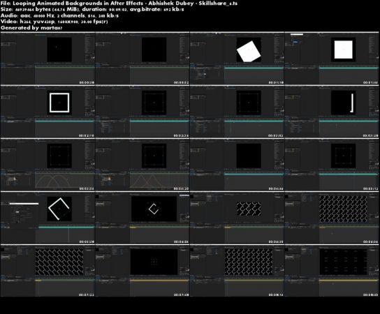 Looping Animated Backgrounds in After Effects