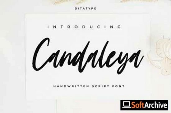 Candaleya - Modern Handwritten Font