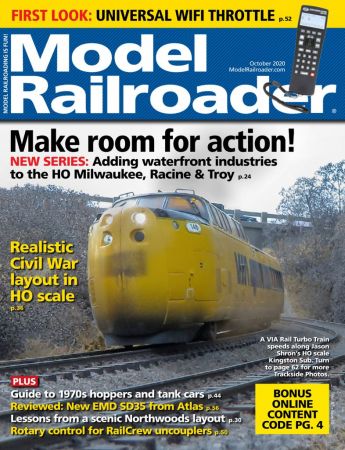 Model Railroader   October 2020