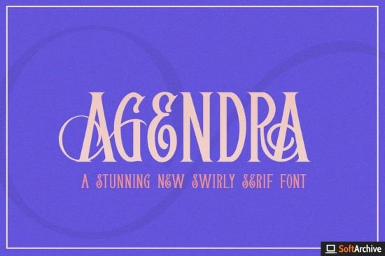 Agendra Serif Font