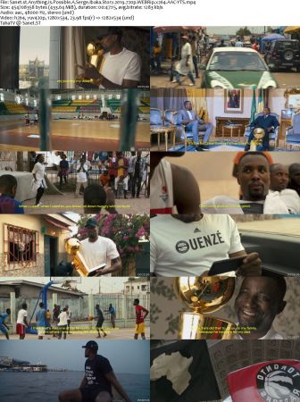 Anything Is Possible A Serge Ibaka Story 2019 720p WEBRip x264 AAC-YTS