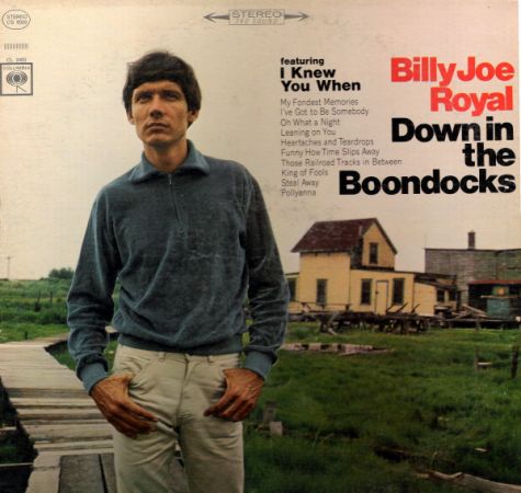Billy Joe Royal ‎- Down In The Boondocks (1965)