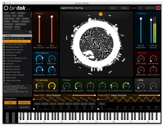 Tracktion Software BioTek 2 v2.1.7 + Content v7.0 WiN