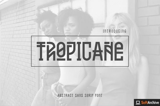 Tropicane Typeface