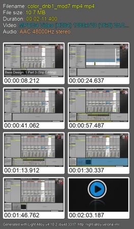 Drum and Bass groove, Part 1: Making a Drum  Bass Groove with color