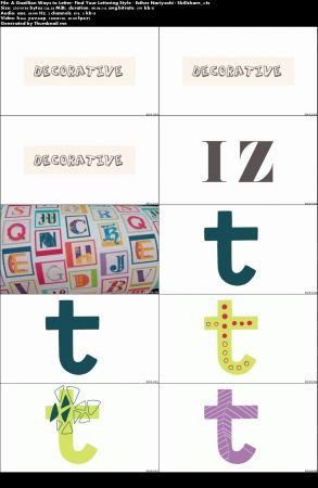 A Gazillion Ways to Letter: Find Your Lettering Style 