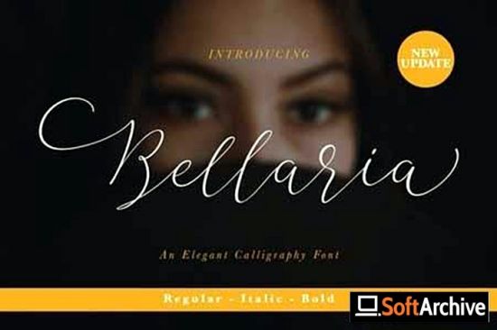 Bellaria Script 4 Styles