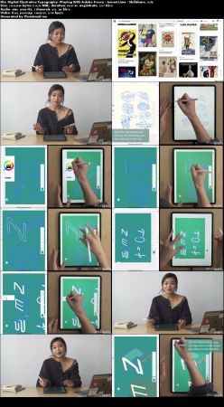 Digital Illustrative Typography: Playing With Adobe Fresco