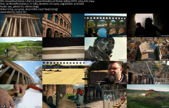 Unearthed Series 7 Seven Wonders of Rome 2020 1080p HDTV