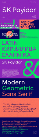 SK Payidar font family