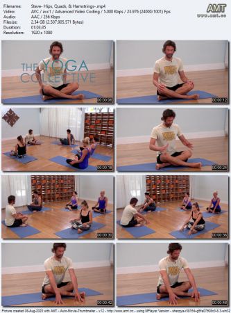 The Collective Yoga - Hips, Quads, &amp; Hamstrings