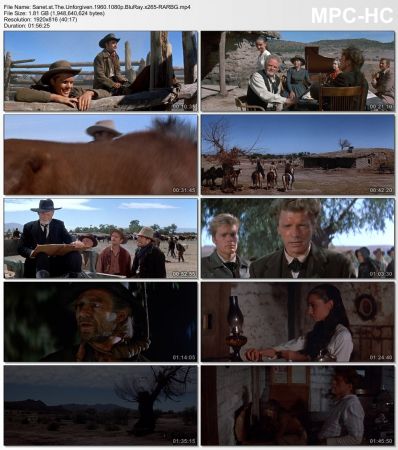 The Unforgiven 1960 1080p BluRay x265-RARBG