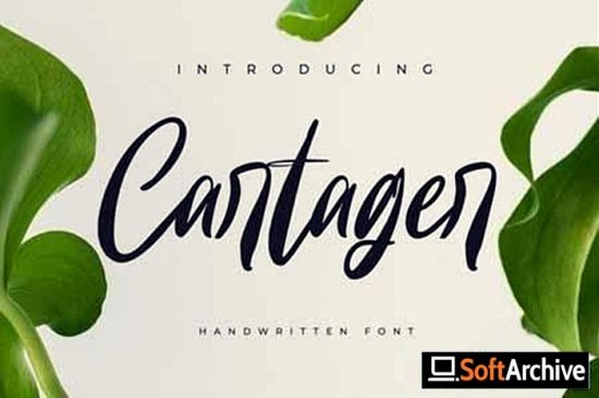 Cartager Modern Handwritten Font