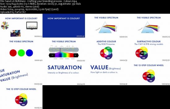 Skillshare - Crafting your branding process - Colour