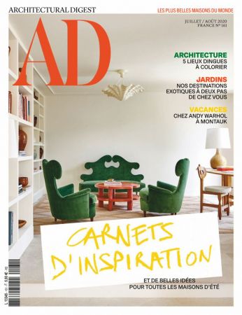 AD Architectural Digest France   juillet/août 2020