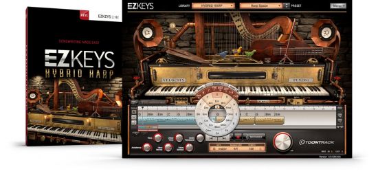 Toontrack EZkeys Hybrid Harp v1.0.1 MacOSX