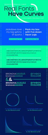 Bronova Sans Serif Font Family [2 Weights]