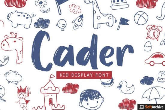 Cader Kid Display Font