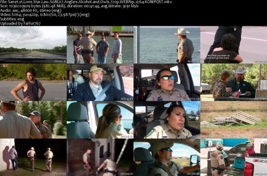 Lone Star Law S08E07 Anglers Alcohol and Owls 720p WEBRip x264-KOMPOST