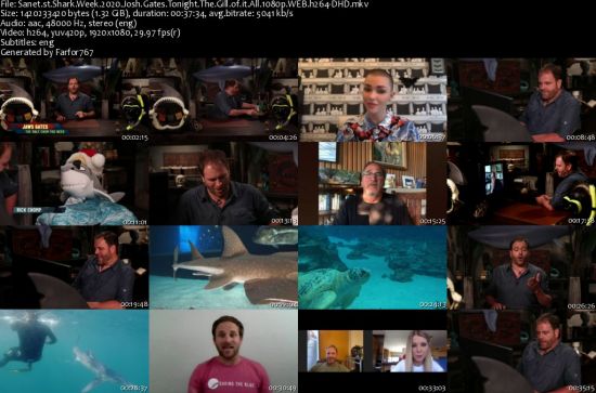 Shark Week 2020 Josh Gates Tonight The Gill of it All 1080p WEB h264-DHD