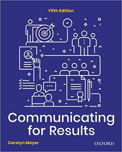 Communicating for Results, 5th Canadian Edition