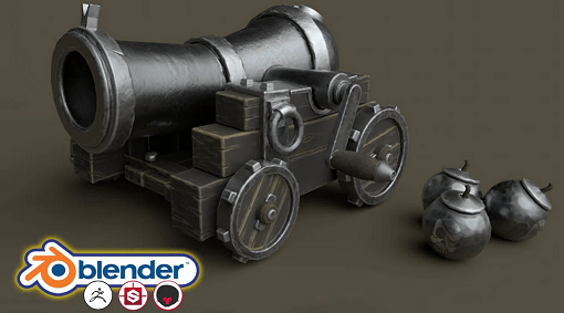 Blender 2.8 &amp; More: Stylised 3D Game Model Complete Beginners Guide 