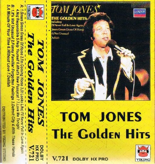 Tom Jones ‎- The Golden Hits (1995)