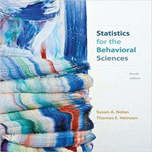 Statistics for the Behavioral Sciences, 4th Edition