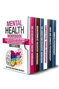 Mental Health Workbook: 6 Books in 1
