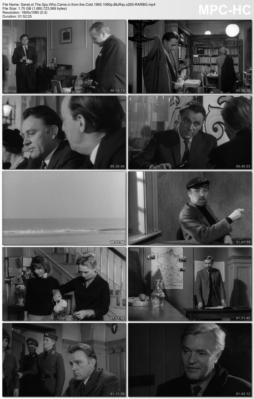 torrent the.spy.who.came.in.from.the.cold.1965.720p x265