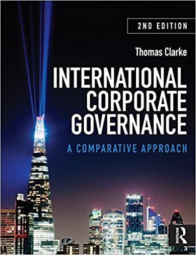 International Corporate Governance: A Comparative Approach, 2nd Edition (Instructor Resources)