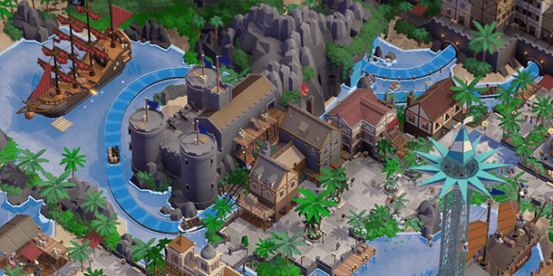 Parkitect - Booms & Blooms-GOG