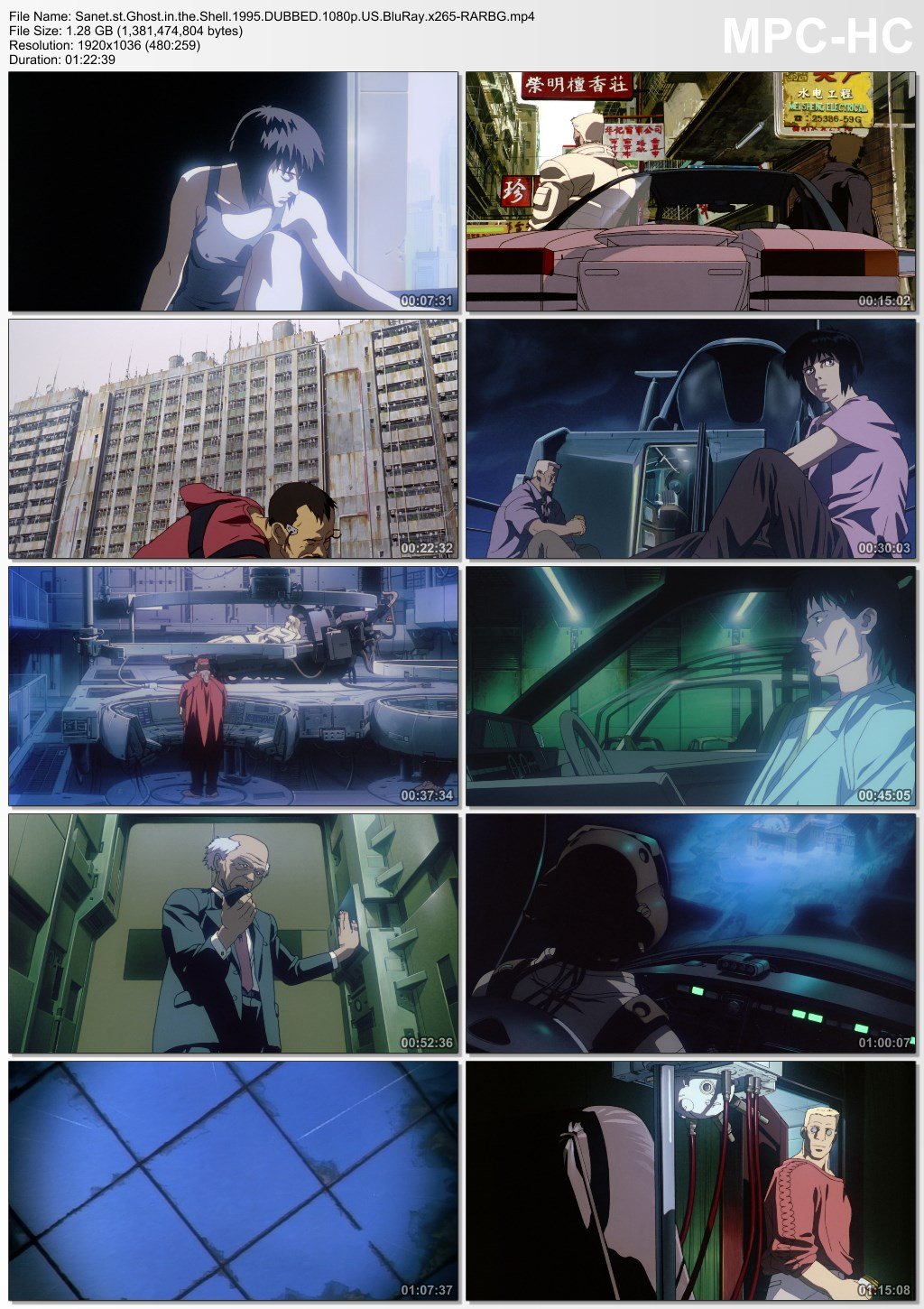 ghost in the shell 1995 dubbed
