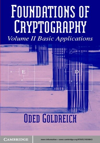 Foundations of Cryptography, Volume II Basic Applications