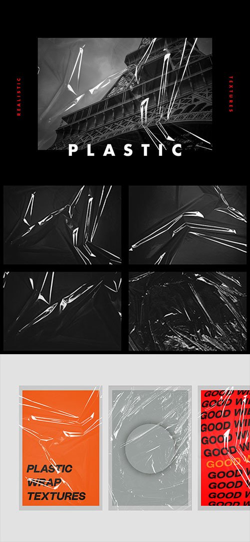 Realistic Plastic Textures in PSD