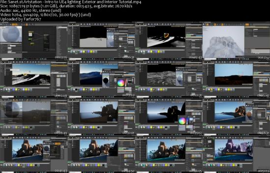 Artstation - Intro to UE4 lighting Exterior and Interior