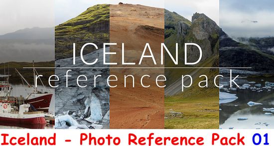 Artstation marketplace - Iceland - Photo Reference Pack