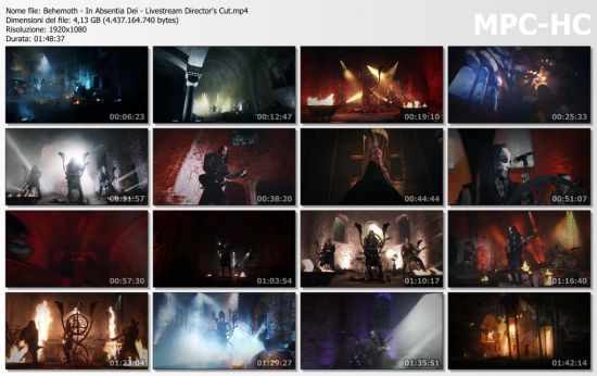 Behemoth - In Absentia Dei - Livestream Director's Cut (2020)