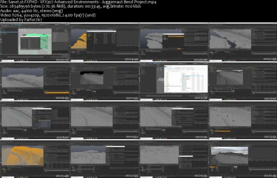 FXPHD: VFX307 - Advanced Environments Juggernaut Bend Project