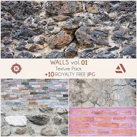 ArtStation Marketplace - Texture Pack: Walls Volume
