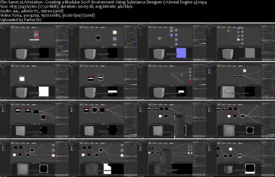 Artstation - Creating a Modular Sci-Fi Environment Using Substance Designer