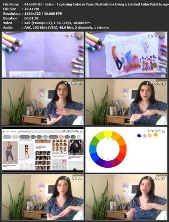 Exploring Color in Your Illustrations Using a Limited Color Palette 