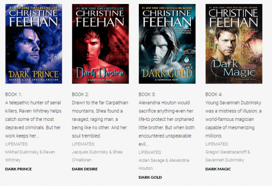 Dark Series List